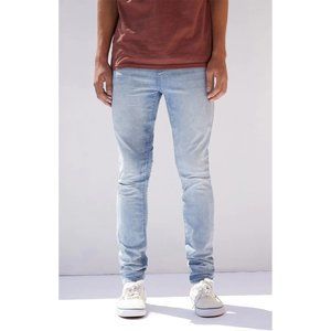 Pascun Mens 29X30 Blue Light Wash Denim Active Str